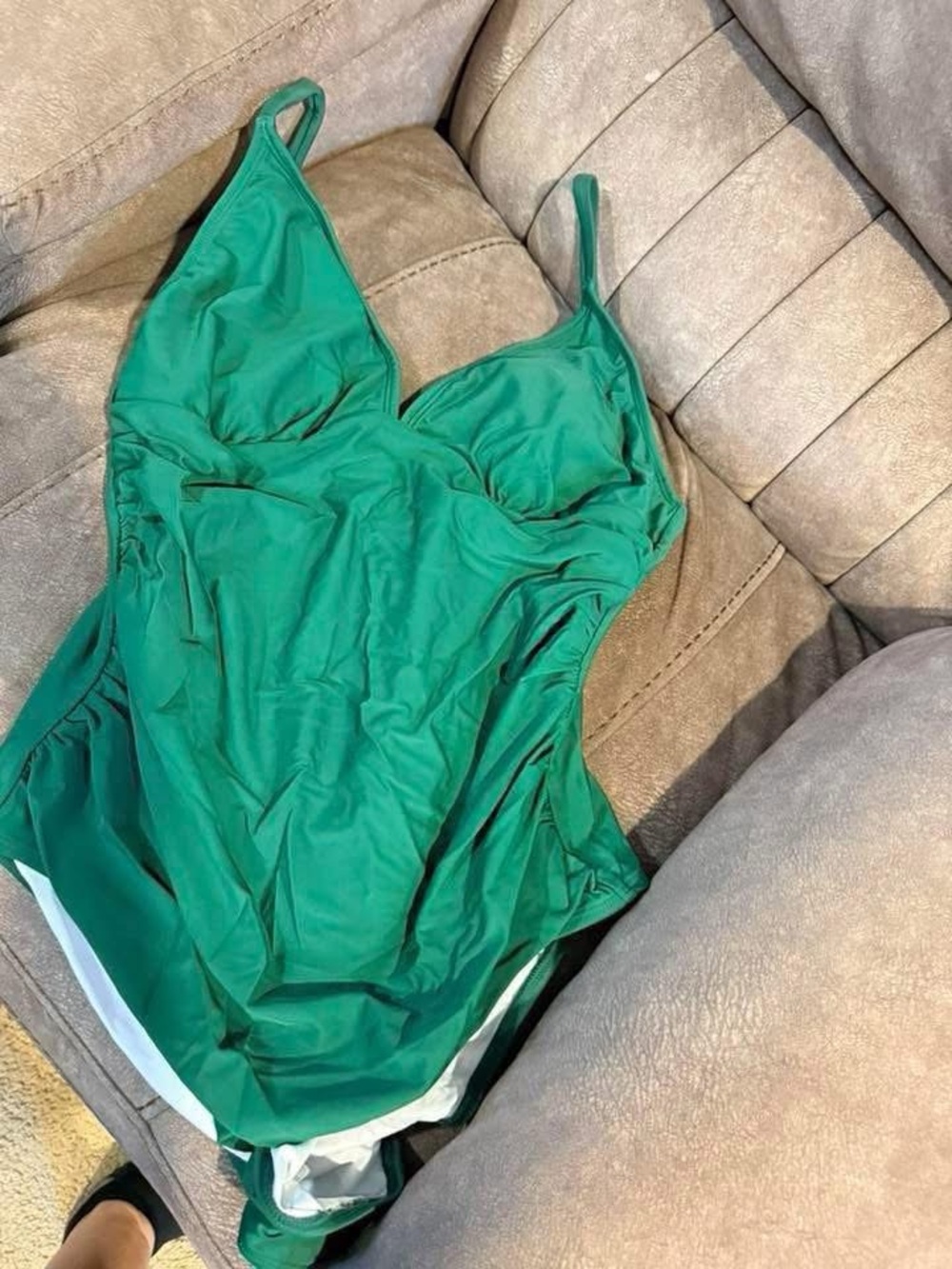Cupshe Emerald Green One-Piece Swimsuit